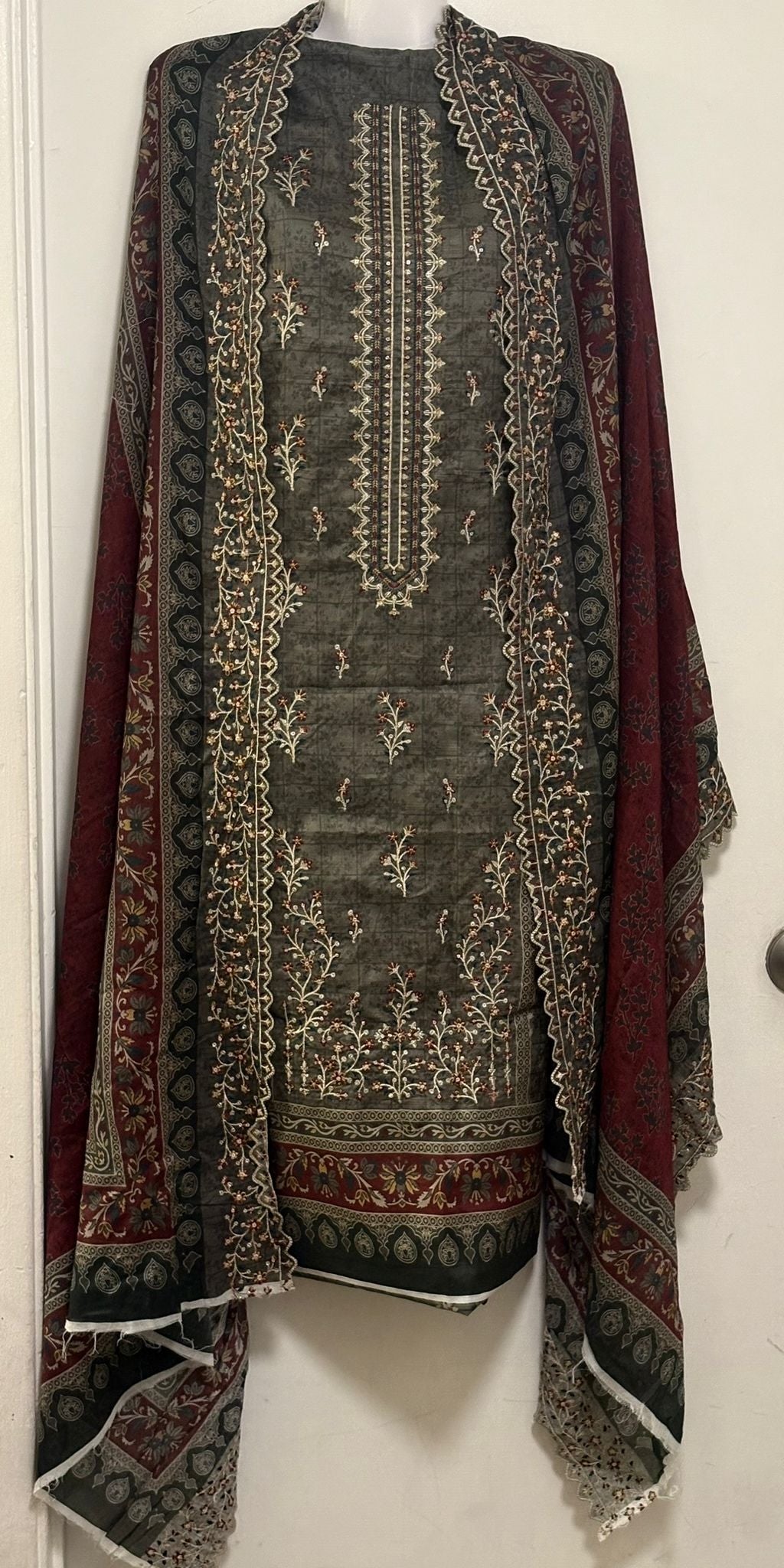 Lady 3 Piece Cotton Set (black)