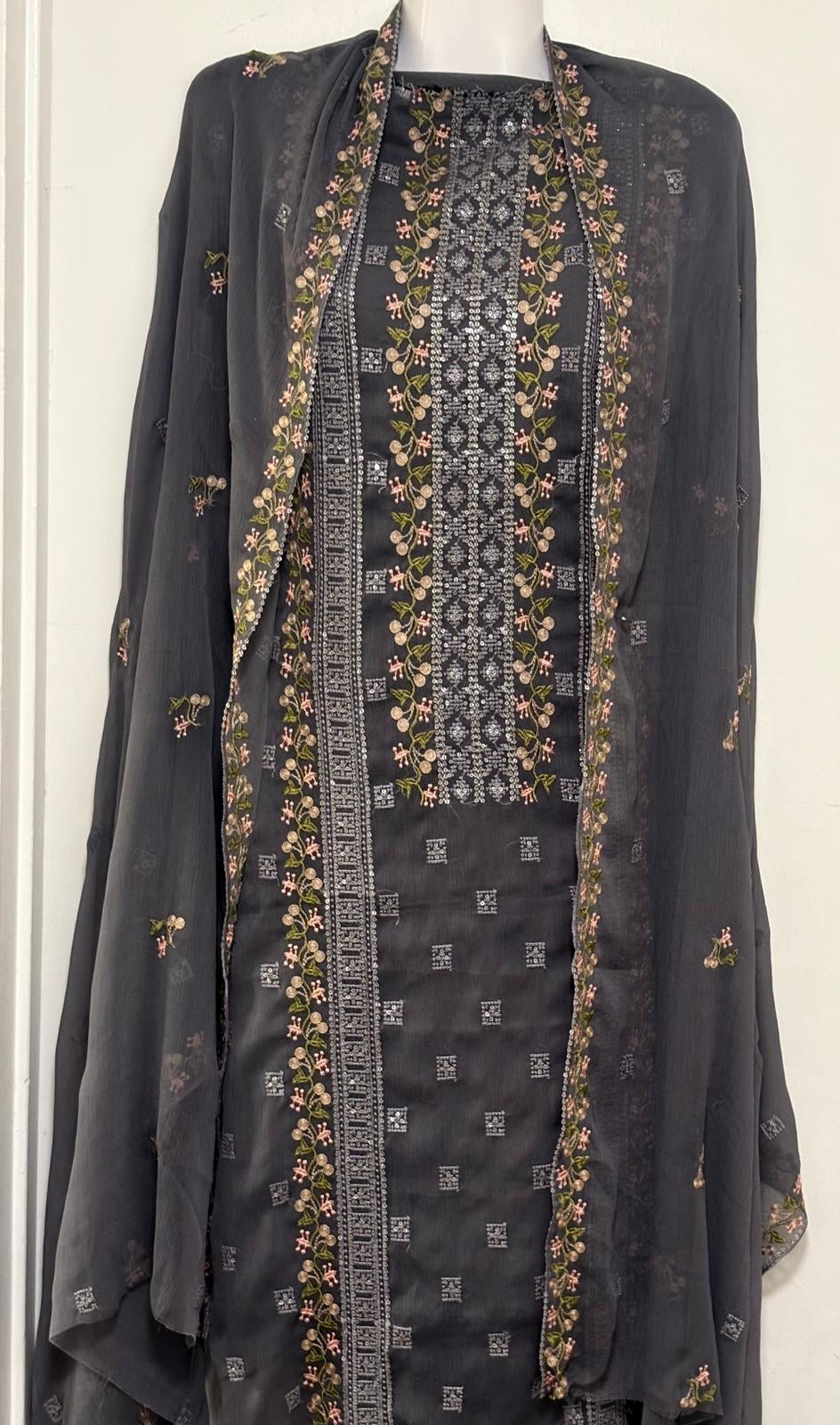 Lady 3 Piece Cotton Set red